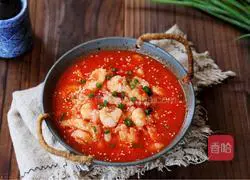 Illustration of how to make tomato dragon fish 13