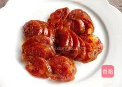 Illustration of how to make fried zucchini and sausage 4