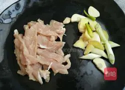 Illustration of how to make spicy yuba and stir-fried pork 2