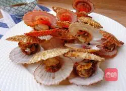 Scallops with ginger and vinegar sauce#New Year's Eve dinner recipe illustration 10