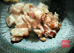 Illustration of how to make fried meat with mushrooms 7