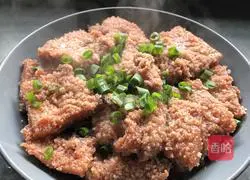 Illustration of how to make rice noodles and meat 7