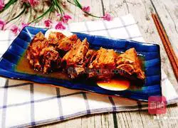 Illustration of how to make soy sauce bones 16