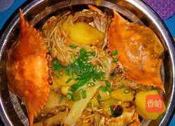 Illustration of how to make meat crab pot 4