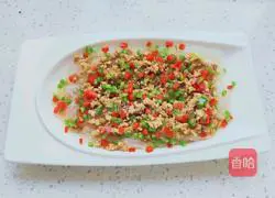Illustration of how to make steamed vermicelli with minced meat 10
