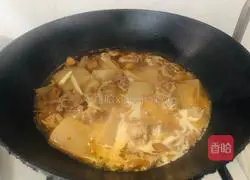 Illustration of how to cook duck legs with konjac 8