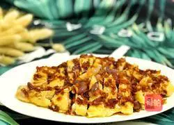 Illustration of how to make scallion oil-glazed chicken from Xiangcry next door 9