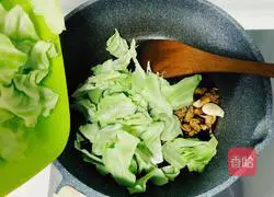 Illustration of home-style dry pot cabbage 5