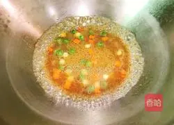 Illustration of how to make two-color radish cup 14