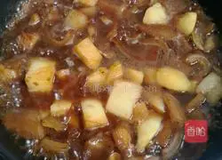 Illustration of braised pork rinds with potatoes 14