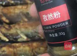 Grilled Illustration of how to make saury 9