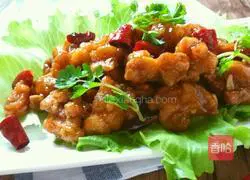 Illustration of how to make General Zuo's chicken 12