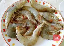 Microwave oven grilled shrimp recipe 1