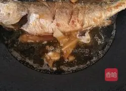 Braised croaker Illustration of how to do it 8