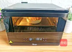 Illustration of steamed pangasius fish with enoki mushrooms 7