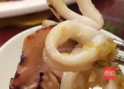 Illustration of how to make steamed fresh squid with garlic 11