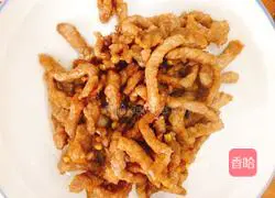 How to make shredded pork with green and red pepper 5