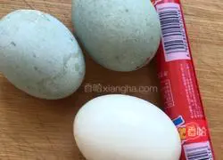 (Steamed vegetables) Illustration of steamed double eggs 2