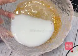 Illustration of how to make crab roe tofu 7