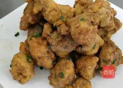 Illustration of how to make egg yolk baked pork ribs 5