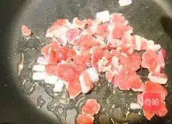 Illustration of how to make fried pork with seafood mushrooms 5