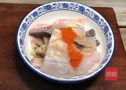 Illustration of how to make butter-fried seabass 3