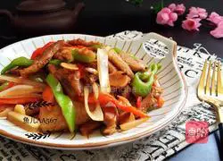 Illustration of twice-cooked pork 12