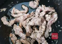 Illustration of how to make stir-fried beef with asparagus 7