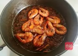 Braised prawns recipe 13