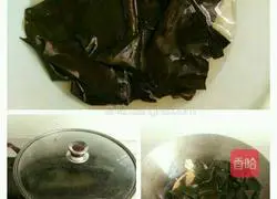 Illustration of how to make waxed pig's trotters and kelp 3