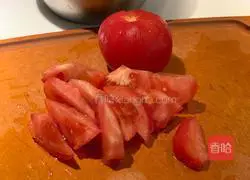 Illustration of how to make tomato scrambled eggs 3