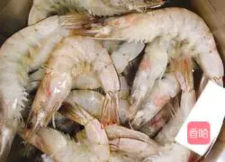 Illustration of how to make shrimps in lotus pond 5