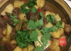 Illustration of Sichuan Potato Roast Beef 8