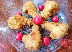 Illustration of how to make tender fried chicken legs 8