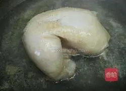 Illustration of how to make saliva chicken 7