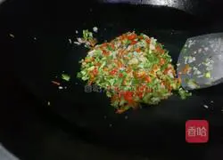 Illustration of how to make tofu and scrambled eggs 7