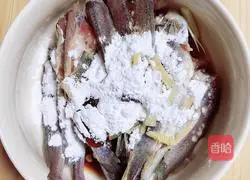 Illustration of how to make tempura small yellow flowers 3