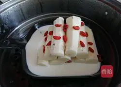 # steamed vegetables# Illustration of how to steam yam with milk 6