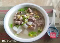 Illustration of braised pork bones 6