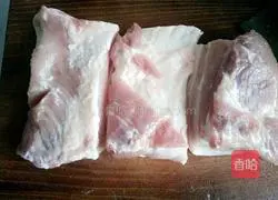 Illustration of how to make steamed pork with vermicelli 2