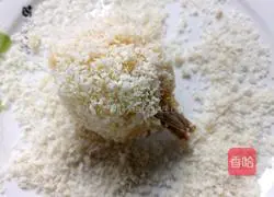 Illustration of how to make fried shrimp balls 8