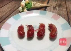 Illustration of Homemade Crispy Black Pepper Sausage 18