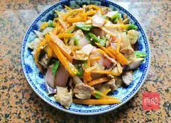 Illustration of how to make fried meat with onions and carrots 7