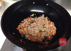 Illustration of how to make spicy tofu 5