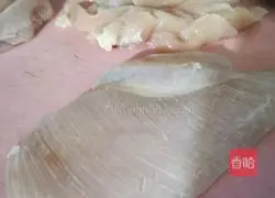 Illustration of how to make sweet and sour chicken breast 1