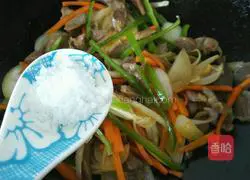 Illustration of how to make fish-flavored chicken gizzards 8