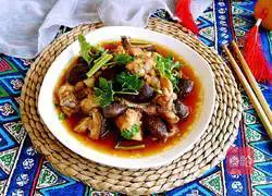 Illustration of how to steam mushrooms and wing roots 7