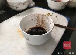 Illustration of unique ham slicing method 4