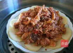 Illustration of Sichuan Spicy Rice Steamed Pork 10