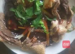 Illustration of steamed goose 4